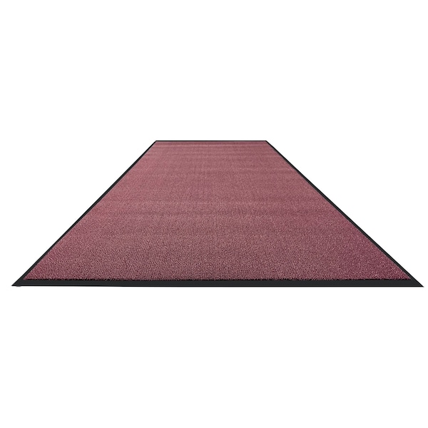 Wiper Mat, Polypropylene, 5/16" Thick, Burgundy, 4' W x 60' L